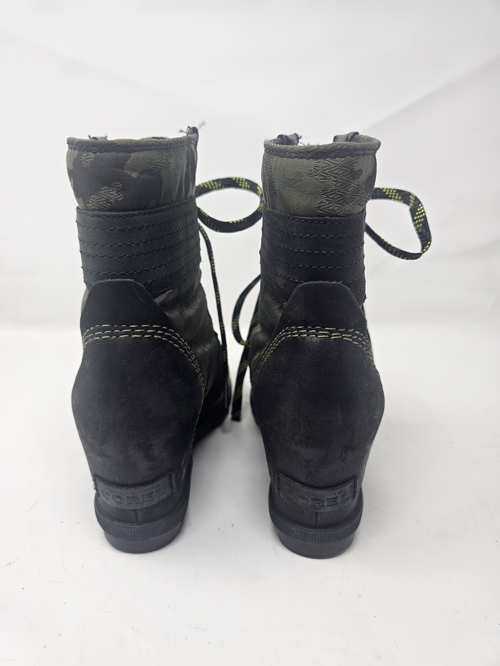 Sorel Womens Lexie Wedge, Hiker Green, Size 7.0 - Picture 3 of 12